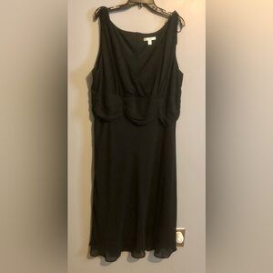 Black Evening, Party, Cocktail￼ Dress Plus Size 22